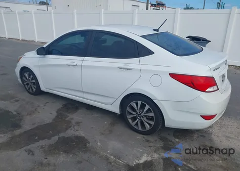 2017 Hyundai Accent Value Edition z USA, uszkodzony, nr VIN KMHCT4AE3HU340720
